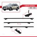Subaru Outback 2020-2024 Arası ile Uyumlu BASIC Model Ara Atkı Tavan Barı Siyah 2 Adet