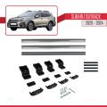 Subaru Outback 2020-2024 Arası ile Uyumlu BASIC Model Ara Atkı Tavan Barı Gri 2 Adet