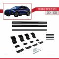 Subaru Crosstrek 2024 ve Sonrası ile Uyumlu BASIC Model Ara Atkı Tavan Barı Siyah 2 Adet