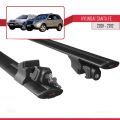 Hyundai Santa Fe (SM/CM) 2001-2012 Arası ile Uyumlu HOOK Model Ara Atkı Tavan Barı Siyah 2 Adet