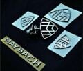 Mercedes Maybach Kaput ve Bagaj Logo Seti
