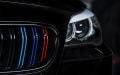 Bmw 5 Serisi F10 2011-2018 Uyumlu M5 Görünüm Böbrek ( Çift Çizgi Panjur ) - M Renk