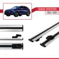 Subaru Crosstrek 2024 ve Sonrası ile Uyumlu BASIC Model Ara Atkı Tavan Barı Gri 2 Adet