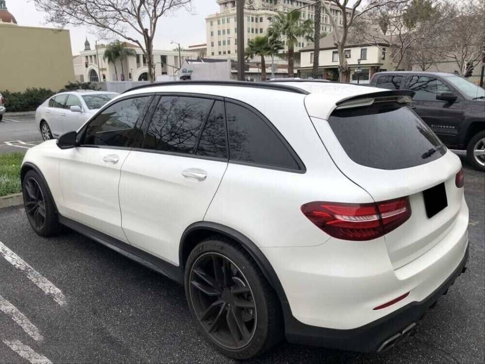 Mercedes Glc Serisi Uyumlu Yedek Parça Spoiler Piano Black