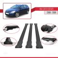 Kia Ceed (ED) SW Pre-Facelift 2006-2009 Arası ile Uyumlu FLY Model Ara Atkı Tavan Barı Siyah 3 Adet