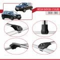 Nissan Qashqai +2 (NJ10) 2008-2013 Arası ile Uyumlu ACE-1 Ara Atkı Tavan Barı Gri 2 Adet