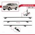 Lincoln Navigator 2007-2017 Arası ile Uyumlu BASIC Model Ara Atkı Tavan Barı Gri 2 Adet