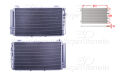 Hyundai Matrix 2001-2010 Klima Radyatörü 651x378x16 (1.6, 1.8 Motor)