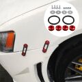 Jdm Renkli Tampon Tutucu Lastik Kırmızı