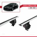 Toyota Corolla 12 (E210) Sedan 2019-2022 Arası ile Uyumlu ACE-4 Ara Atkı Tavan Barı Gri 2 Adet