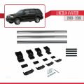 Lincoln Aviator 2003-2005 Arası ile Uyumlu BASIC Model Ara Atkı Tavan Barı Gri 2 Adet