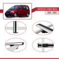 Mercedes Vaneo (W414) 2002-2005 Arası ile Uyumlu BASIC Model Ara Atkı Tavan Barı Gri 3 Adet