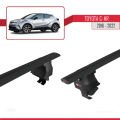 Toyota C-HR 2016-2022 Arası ile Uyumlu ACE-4 Ara Atkı Tavan Barı Siyah 2 Adet