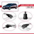 Honda Accord Tourer 2008-2012 Arası ile Uyumlu ACE-1 Ara Atkı Tavan Barı Gri 3 Adet