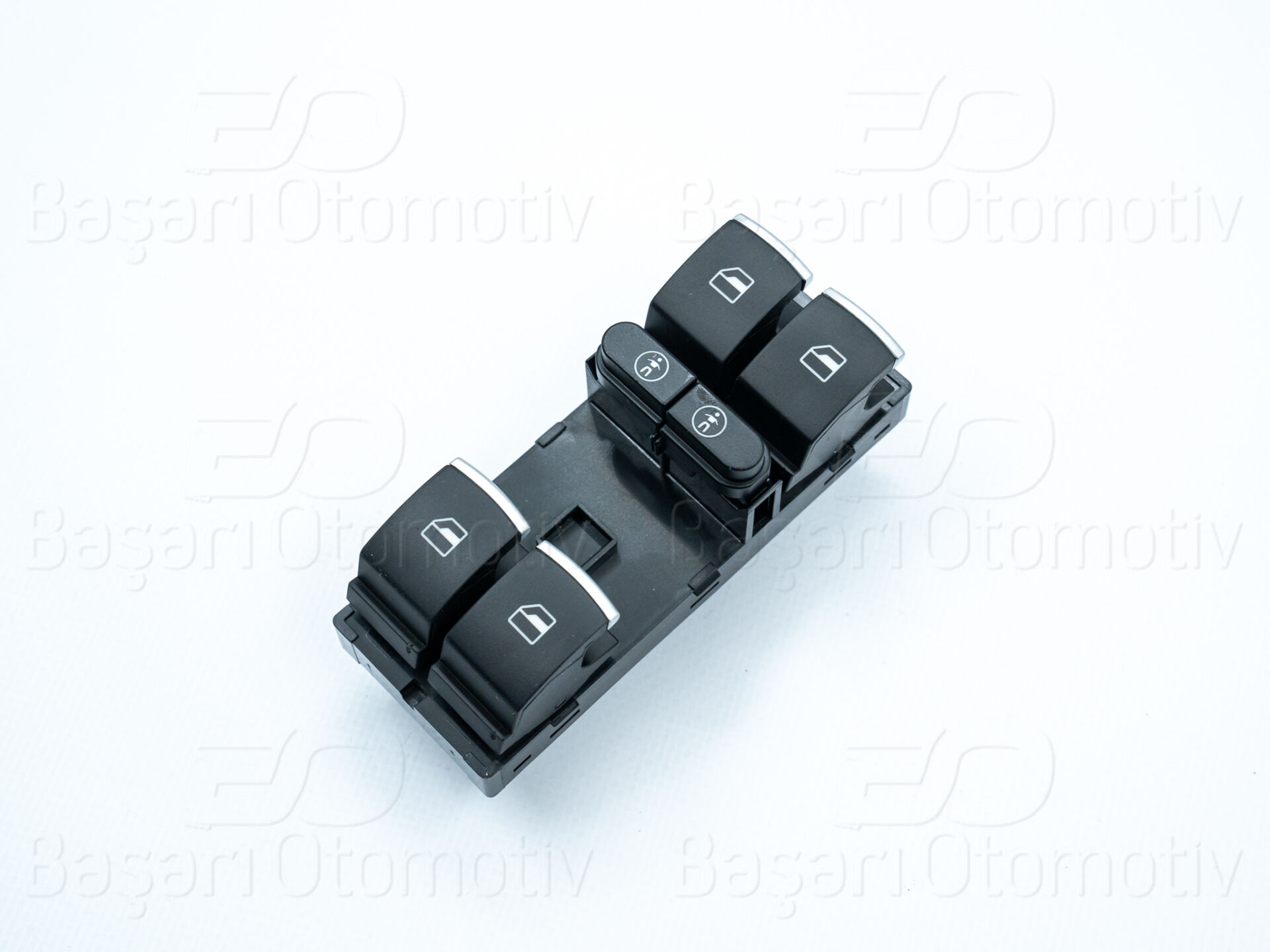 Volkswagen Touareg Touran Sharan Seat Alhambra Cam Açma Anahtar Grubu 10 Pin Sol Ön Krom