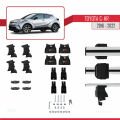 Toyota C-HR 2016-2022 Arası ile Uyumlu ACE-4 Ara Atkı Tavan Barı Gri 2 Adet