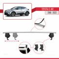 Toyota C-HR 2016-2022 Arası ile Uyumlu ACE-4 Ara Atkı Tavan Barı Gri 2 Adet