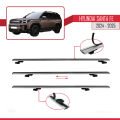 Hyundai Santa Fe 2024-2025 Arası ile Uyumlu BASIC Model Ara Atkı Tavan Barı Gri 2 Adet