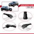 Nissan Qashqai +2 (NJ10) 2008-2013 Arası ile Uyumlu ACE-1 Ara Atkı Tavan Barı Siyah 3 Adet