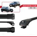 Nissan Qashqai +2 (NJ10) 2008-2013 Arası ile Uyumlu ACE-1 Ara Atkı Tavan Barı Siyah 3 Adet