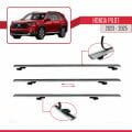 Honda Pilot 2023-2025 Arası ile Uyumlu BASIC Model Ara Atkı Tavan Barı Gri 2 Adet