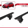 Toyota Aygo 2 2014-2022 Arası ile Uyumlu ACE-4 Ara Atkı Tavan Barı Siyah 2 Adet