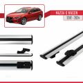 Mazda 6 Wagon 2012-2024 Arası ile Uyumlu BASIC Model Ara Atkı Tavan Barı Gri 2 Adet