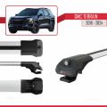 GMC Terrain 2018-2024 Arası ile Uyumlu ACE-1 Ara Atkı Tavan Barı Gri 3 Adet