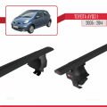 Toyota Aygo 2005-2014 Arası ile Uyumlu ACE-4 Ara Atkı Tavan Barı Siyah 2 Adet