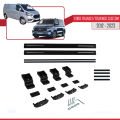 Ford Transit/Tourneo Custom 2012-2023 Arası ile Uyumlu BASIC Model Ara Atkı Tavan Barı Siyah 2 Adet