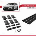 A4 (B9) Allroad 2016 ve Sonrası ile Uyumlu FLY Model Ara Atkı Tavan Barı Siyah 3 Adet