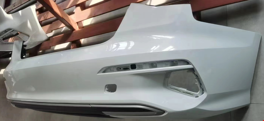 Audi A3 Arka Tampon Boyalı Spoylerli Sedan 2021 Sonrası Uyumlu