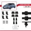 Toyota Auris 2 (E180) 2013-2018 Arası ile Uyumlu ACE-4 Ara Atkı Tavan Barı Siyah 2 Adet