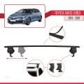 Toyota Auris 2 (E180) 2013-2018 Arası ile Uyumlu ACE-4 Ara Atkı Tavan Barı Siyah 2 Adet
