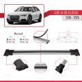 A4 (B9) Allroad 2016 ve Sonrası ile Uyumlu FLY Model Ara Atkı Tavan Barı Gri 3 Adet
