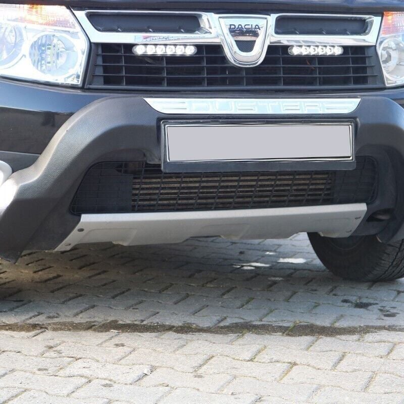 Dacia Duster Uyumlu Yedek Parça Ön Difüzör Mat Gri 2010 - 2017