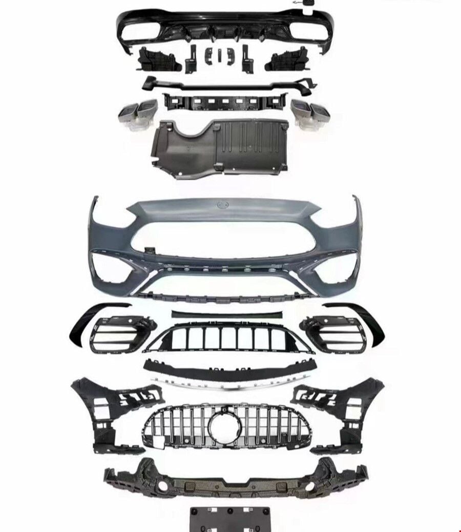 Mercedes C63 Amg Body Kit (Ön Tampon Difüzör) W206 2021 Sonrası Uyumlu
