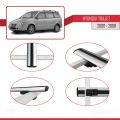 Hyundai Trajet 2000-2008 Arası ile Uyumlu BASIC Model Ara Atkı Tavan Barı Gri 2 Adet