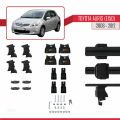 Toyota Auris (E150) 2006-2012 Arası ile Uyumlu ACE-4 Ara Atkı Tavan Barı Siyah 2 Adet