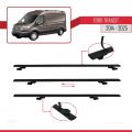 Ford Transit 2014 ve Sonrası ile Uyumlu BASIC Model Ara Atkı Tavan Barı Siyah 2 Adet
