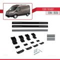 Ford Transit 2014 ve Sonrası ile Uyumlu BASIC Model Ara Atkı Tavan Barı Siyah 2 Adet