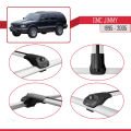 GMC Jimmy 1995-2005 Arası ile Uyumlu ACE-1 Ara Atkı Tavan Barı Gri 3 Adet