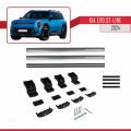 KIA EV9 GT-LINE 2024 ve Sonrası ile Uyumlu BASIC Model Ara Atkı Tavan Barı Gri 2 Adet