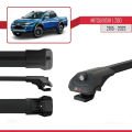 Mitsubishi L200 V 2015-2023 Arası ile Uyumlu ACE-1 Ara Atkı Tavan Barı Siyah 2 Adet