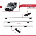Fiat Scudo 2 2007-2016 Arası ile Uyumlu BASIC Model Ara Atkı Tavan Barı Siyah 2 Adet
