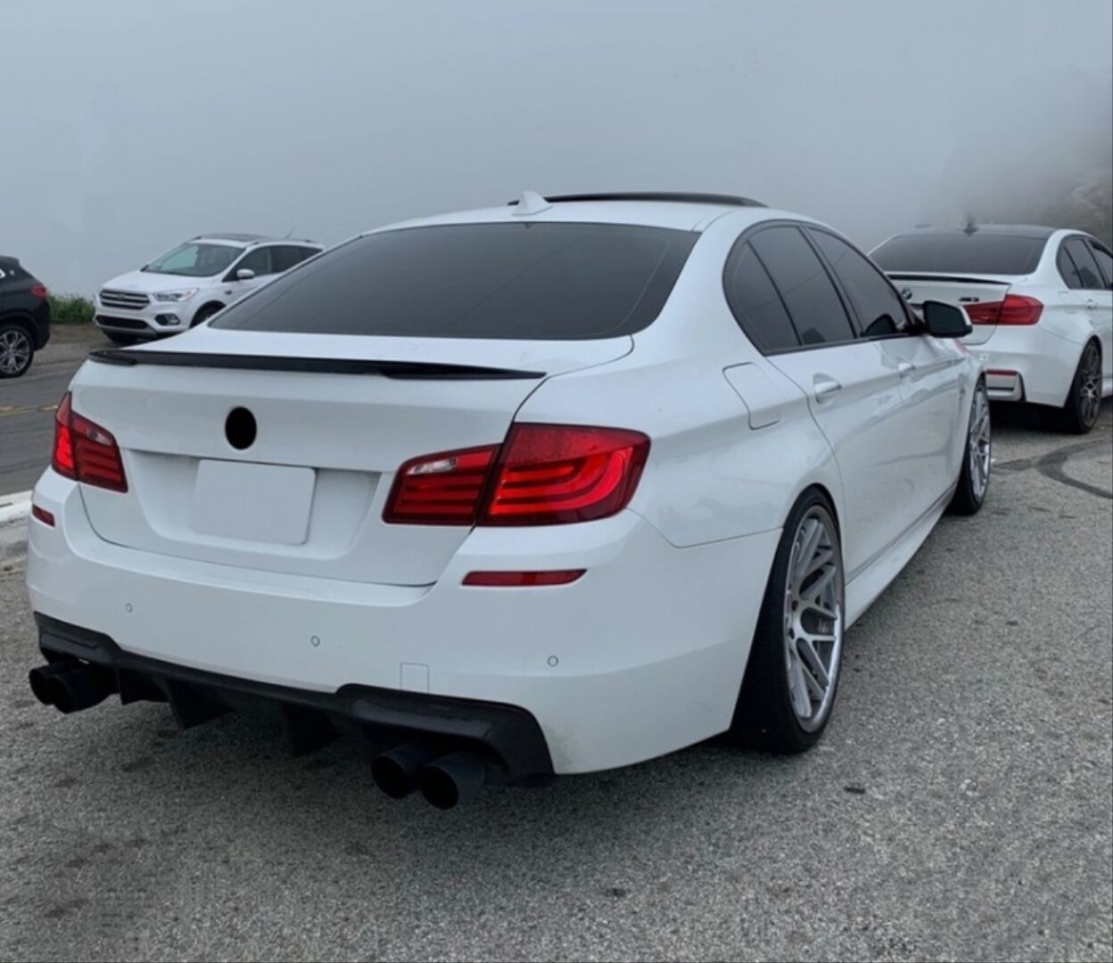 Bmw 5 Serisi F10 2010-2016 M4 Spoiler / Pıano Black  - Parlak Siyah