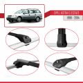 Opel Astra G (T98) SW 1998-2004 Arası ile Uyumlu ACE-1 Ara Atkı Tavan Barı Siyah 2 Adet