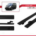 Citroen Jumpy 2 (G9) 2007-2016 Arası ile Uyumlu BASIC Model Ara Atkı Tavan Barı Siyah 2 Adet
