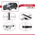 Ford Expedition 2007-2017 Arası ile Uyumlu BASIC Model Ara Atkı Tavan Barı Gri 2 Adet
