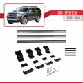 Ford Expedition 2007-2017 Arası ile Uyumlu BASIC Model Ara Atkı Tavan Barı Gri 2 Adet